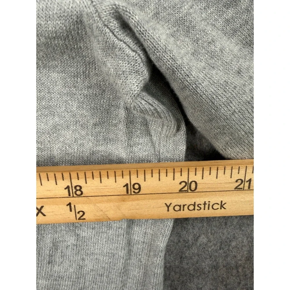 Polo Ralph Lauren Mens Pima Cotton V-Neck Sweater Gray Small Pony Logo Heather